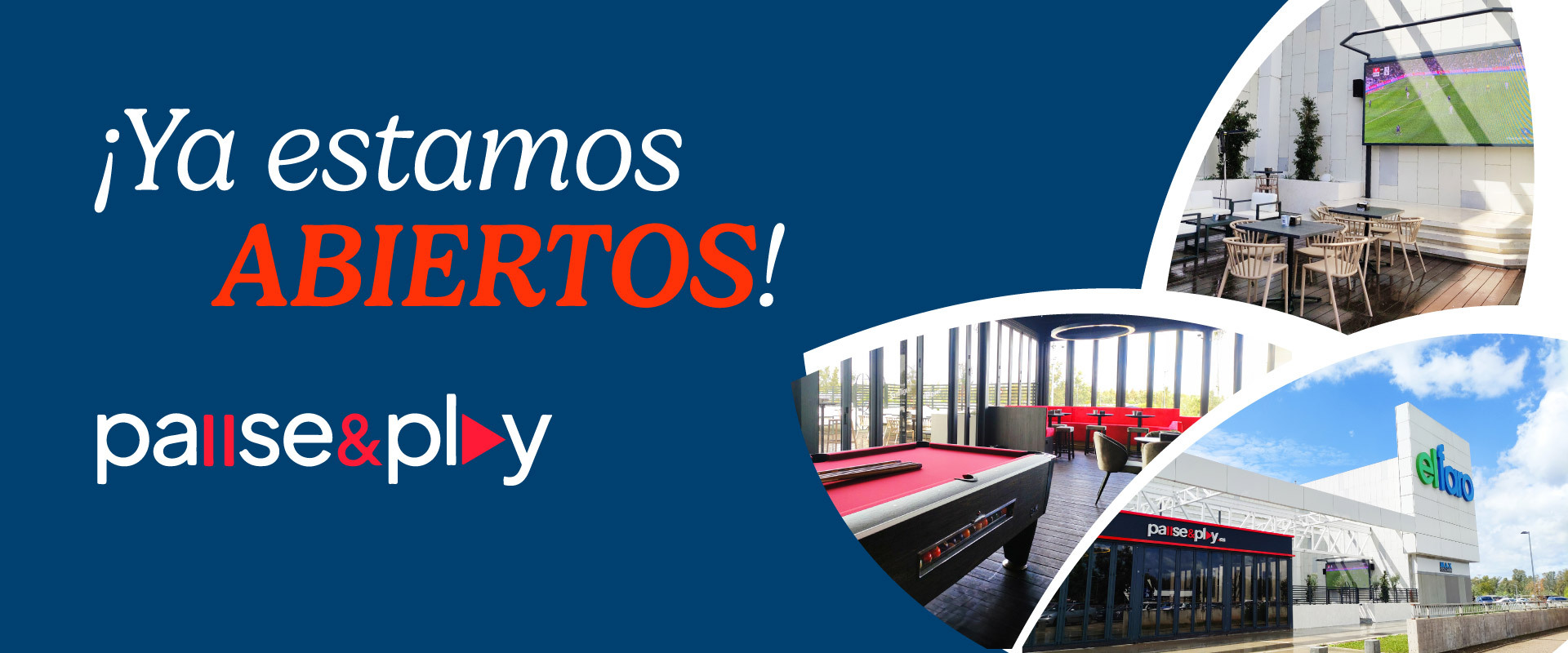 ¡Ya estamos ABIERTOS!