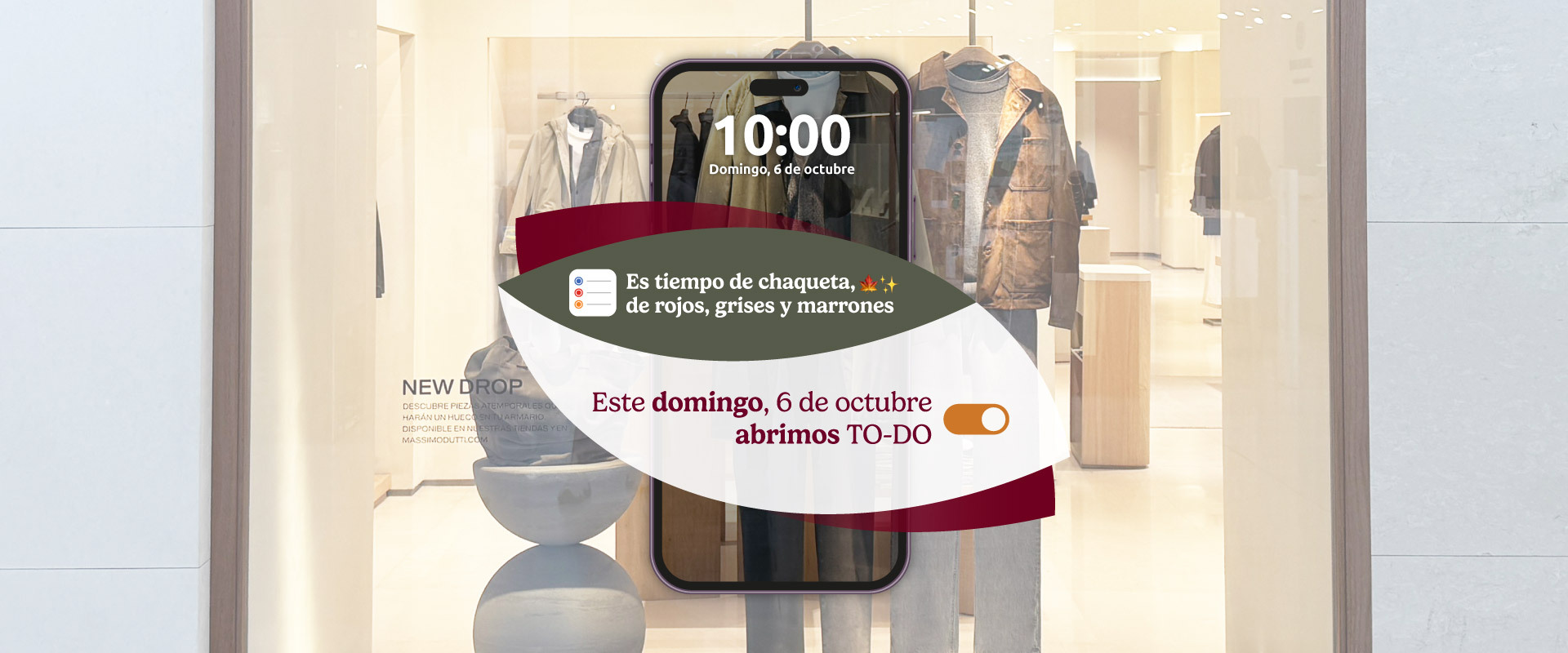 Este domingo, ABRIMOS TODO