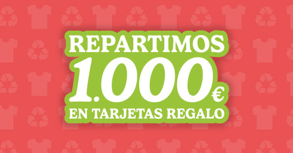 Haz sitio en tu armario porque…¡REPARTIMOS 1.000€ EN TARJETAS REGALO!