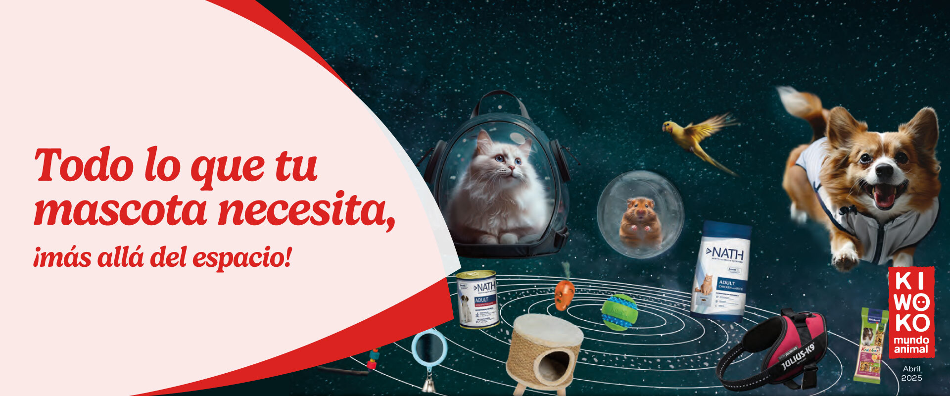 Descubre un universo infinito de descuentos para tu mascota.