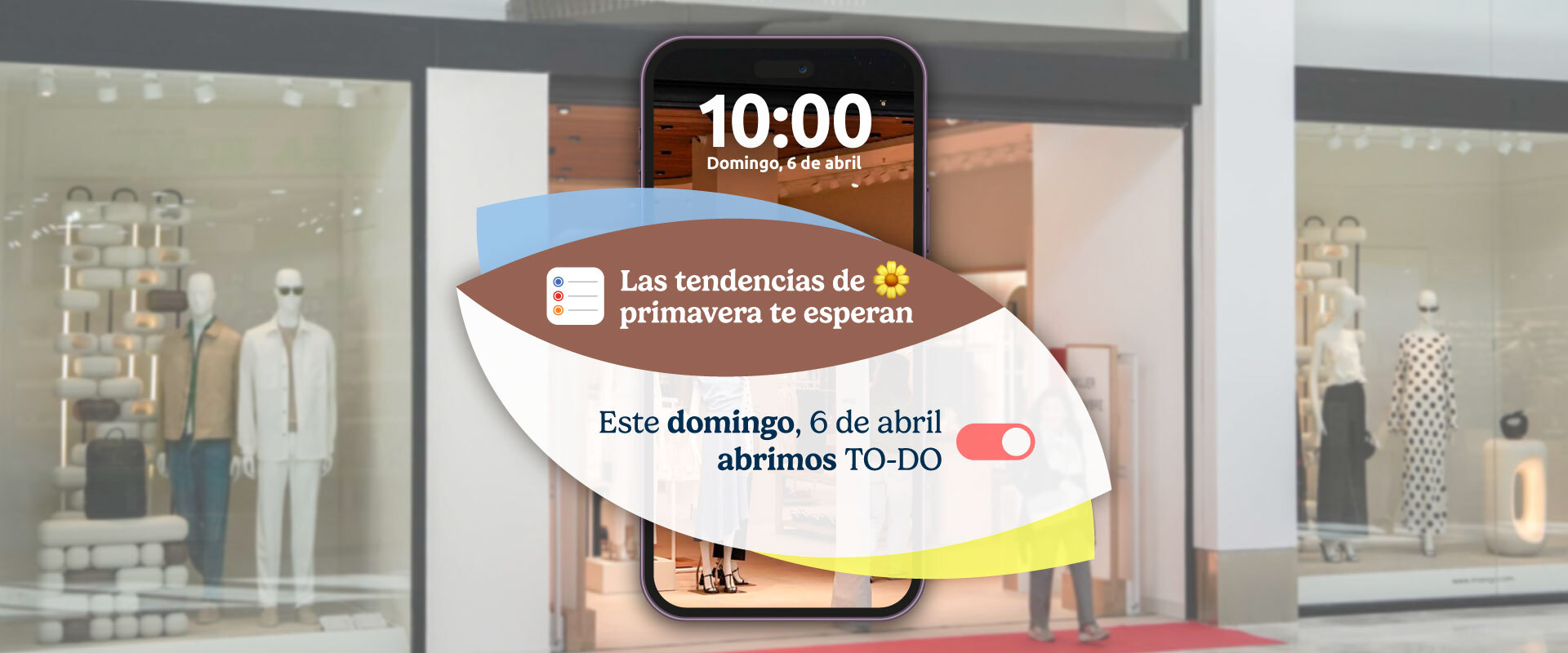 Este DOMINGO 6 de Abril ABRIMOS TO-DO.