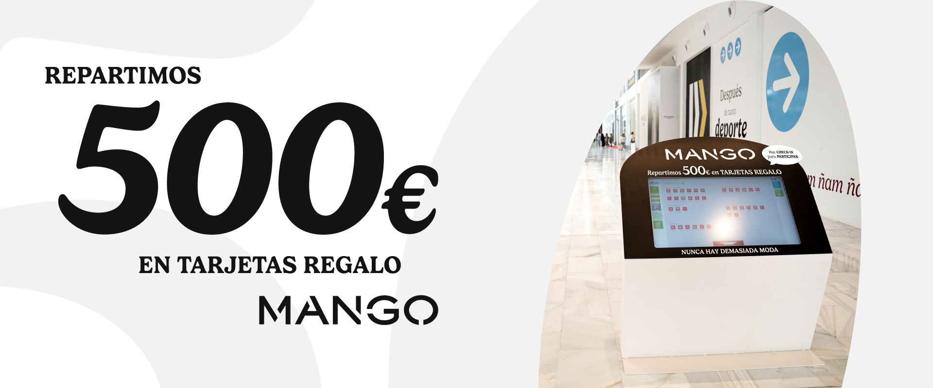 500€ en TARJETAS REGALO para MANGO