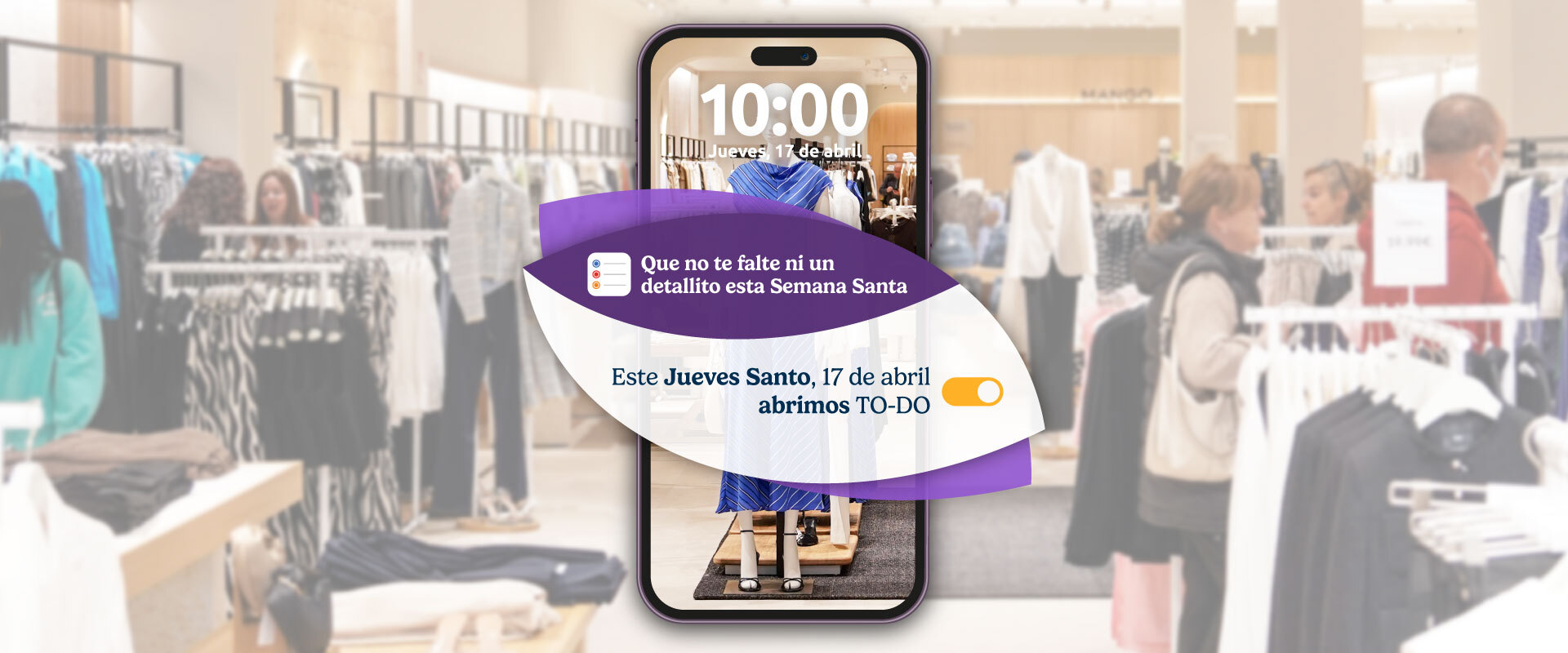 Este jueves 17 de abril, ABRIMOS TO-DO