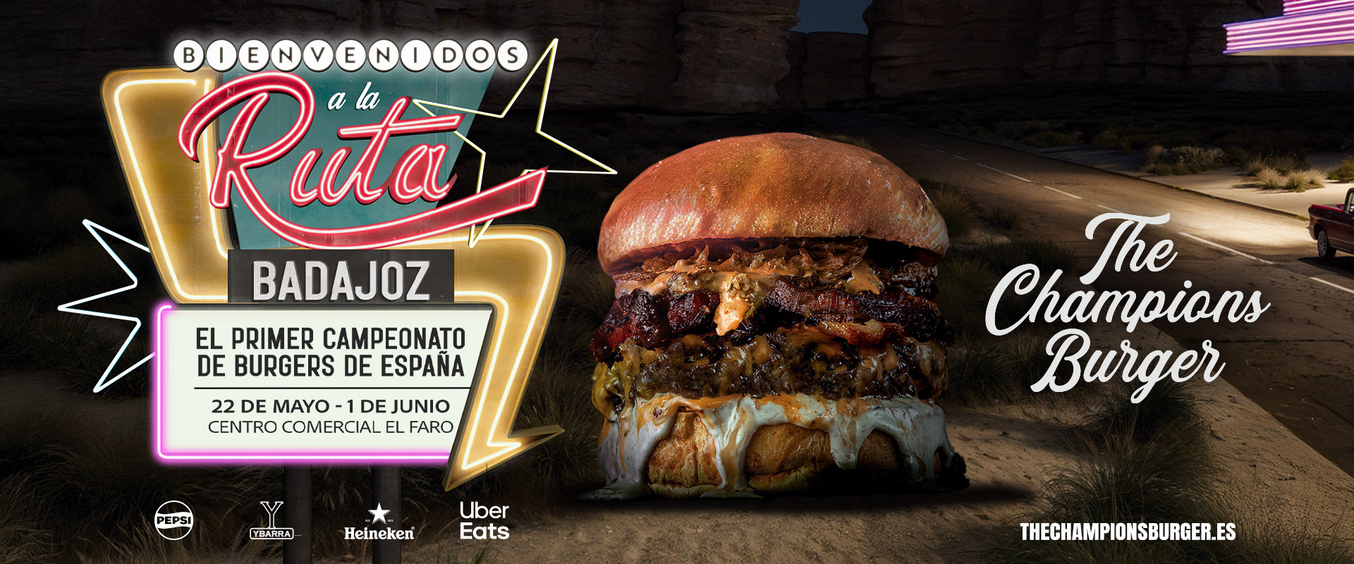 Unas hamburguesas de campeonato: llega “The Champions Burger”
