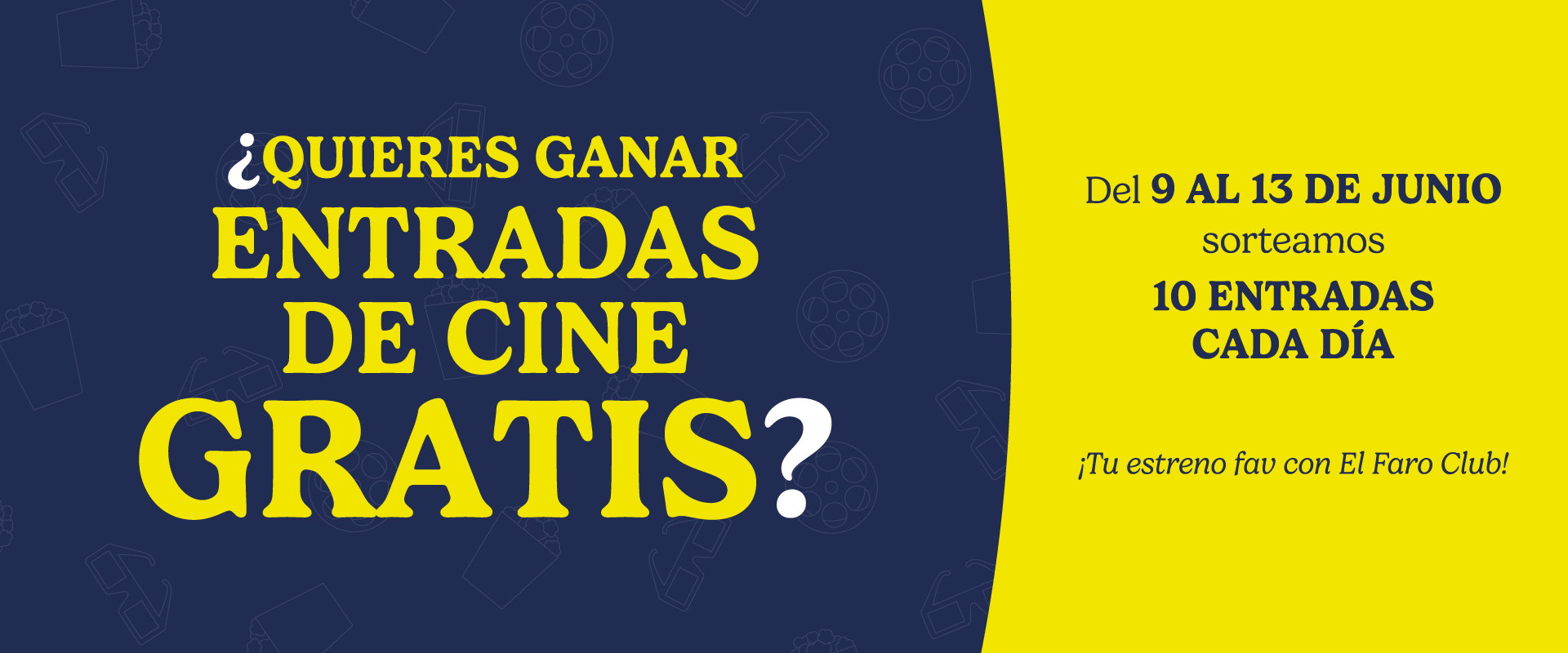 ¿Quieres ganar entradas de cine GRATIS?