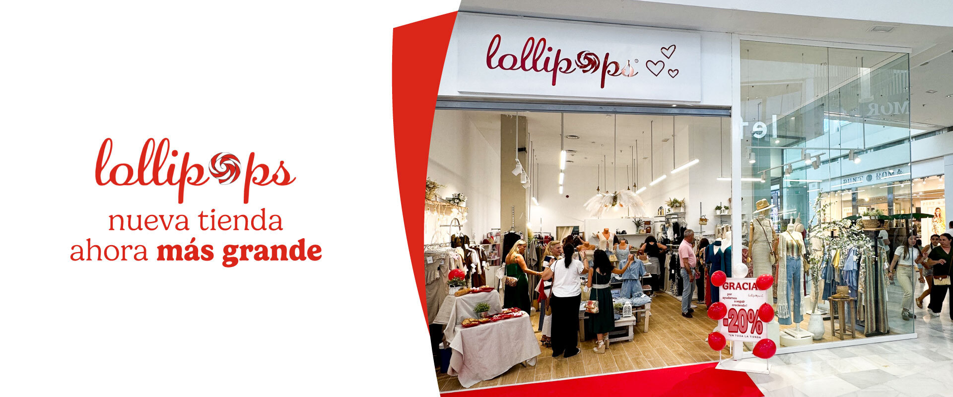¡Lollipops crece y estrena nueva tienda!