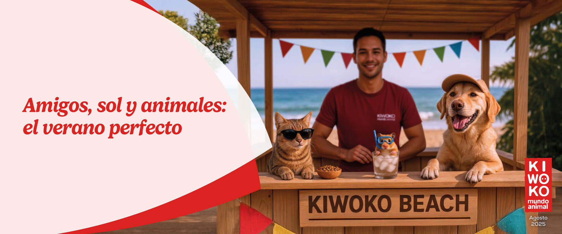 ¿Tu mascota también está sufriendo el calor? Pues dale ese caprichito que se merece de nuestro KIWOKO.
