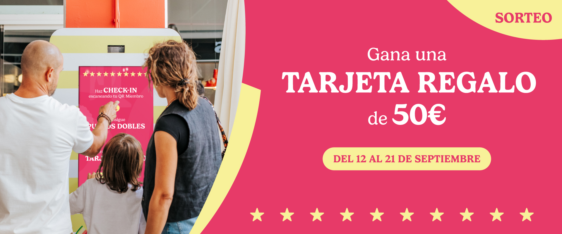 ¿QUIERES UNA TARJETA REGALO?