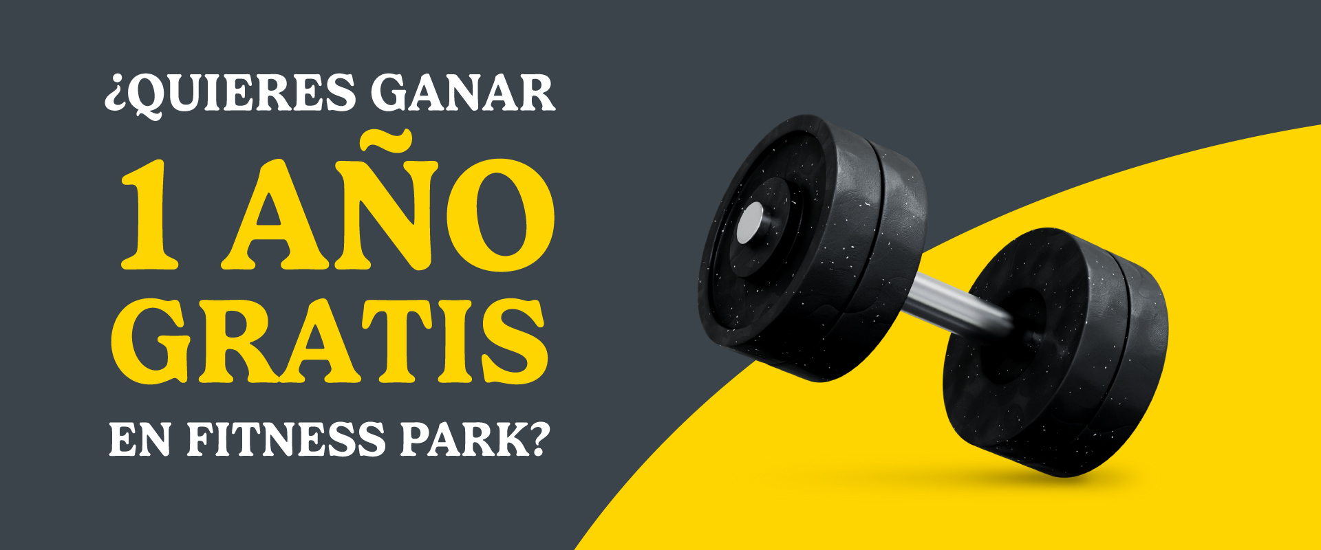 SORTEAMOS 1 AÑO GRATIS EN FITNESS PARK